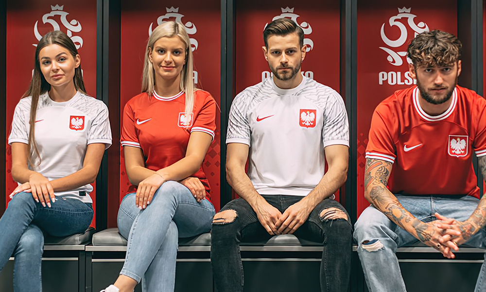 Nike prezentuje stroje piłkarskie Polska 2022 FIFA World Cup
